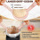 Sourdough fermentation kit, complete bread baking accessories, including round and oval silicone proofing baskets, dough scraper, b 5