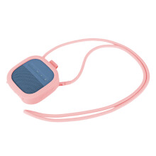 Housse de protection en Silicone pour haut-parleur Portable-Rose