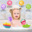 Stacking Cup Bath Toy Funny Water Activity Set With-5pcs pink 6