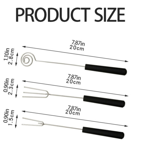 Chocolate Dipping Tool Set Stainless Steel Fork 1 Piece 1