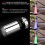 Samfox3Color Changing LED-vaskehane Temperatursensor Køkkenhane 3