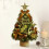 Mini Flocked Christmas Tree with 30 LED Lights, 17.7 in 4