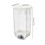 Airtight Wall-Mounted Cereal Dispenser Clear 1.5L White 3
