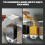 Airtight Wall-Mounted Cereal Dispenser Clear 1.5L White 5