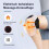 Massage device, knee massager, hot compress, red light vibration, LED touchscreen, 2000 mAh, 3-stage temperature control 5