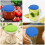 Silicone Jar Lids Assorted Colors 6 Pcs 6