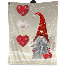 Coperta in pile Tomte Gnome – Super morbida, 3 misure