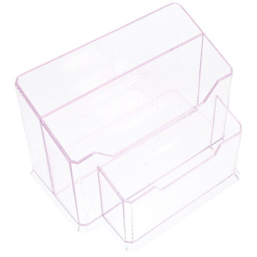 Acryl-Make-up-Organizer mit Pinselhalter (1 Stück)
