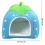 Winter Indoor Padded Folding Yurt Tent Strawberry 3