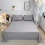 Σεντόνια πολυτελείας ξενοδοχείου 180x230cm από μικροΐνες 3
