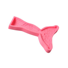 Moule en silicone en forme de queue de sirène pour la décoration de gâteaux