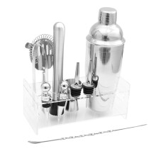 Juego de 12 cocteleras de acero inoxidable de 750 ml.