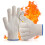 Hitzebeständige Ofenhandschuhe, weiß, 2er-Pack 1