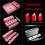 Professionelle Aluminium-Lippenstiftform für handgefertigte-2 7