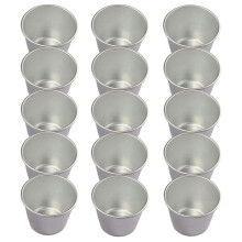 Moules à pudding antiadhésifs, lot de 15