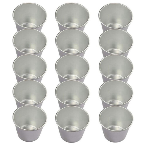 Moules à pudding antiadhésifs, lot de 15