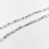 Trendy Hollows Silber PU Gürtel Mode Perlen Taille Kette 6