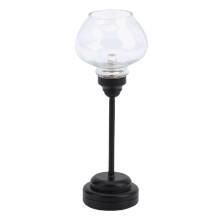 1:12 6,5 cm Puppenhaus-Decken-LED-Licht 125 mAh Schwarz