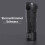 Automatic electric blender/protein shaker, 700ml, LCD display, adjustable gears, leak-proof and drop-proof, black 3