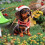 Pølsehund Julehavepæl, Akryl Udendørs 4