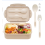 Bento Lunch Box – 2 scomparti, a prova di perdite, 2