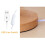 Wood Bedside Lamp Warm White 1 Pack 5