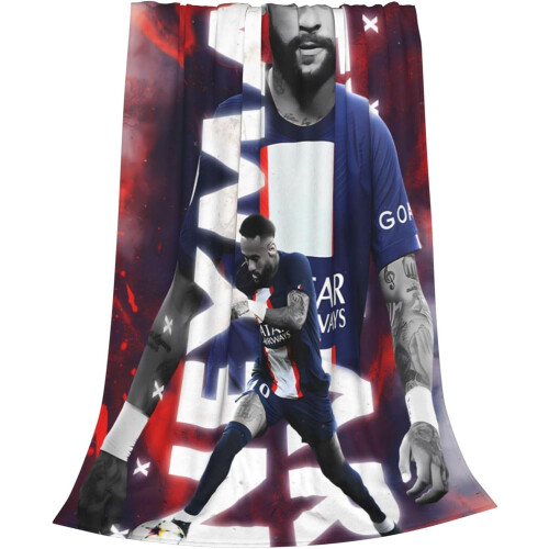 Couverture Neymar en microfibre ultra-douce10 1