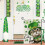 St. Patricks dag hageflagg lin dobbeltsidig 45x30cm 5