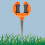 Garden Hose Holder Ground Insert Hose Guide Flower Hose Guide 5
