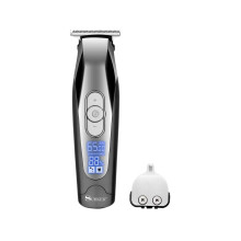 SURKER 2-in-1 Akku-Haartrimmer mit USB-Ladefunktion und T-Klingen-Trimmer für Herren