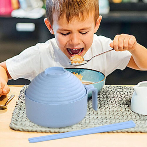 Μπολ Ramen για φούρνο μικροκυμάτων με σουρωτήρι και καπάκι 2