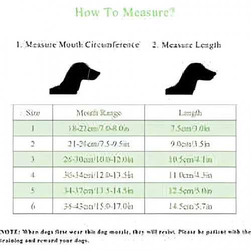 Dog Muzzle Adjustable for Small to Large Dogs Black Size 1 1