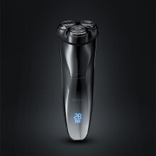 Rasoio elettrico BlackStone3 Pro con testina di rasatura 3D, display a LED, impermeabile IPX7, prote