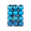 24pcs 30mm Sky Blue Christmas Baubles 2