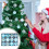 Set blauwe kerstballen – 6 cm, plastic hangend 2