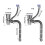 Anti Odor Sink Drain Pipe Kit Deodorant Filter Downspout-110 4