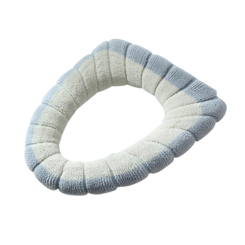 Keeplus Knitted Toilet Seat Cushion Thickened Washable 1