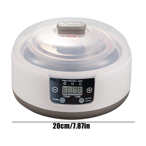 Yogurt Maker 1200ml Adjustable Temperature Time 1