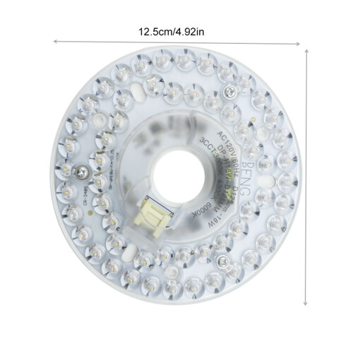 Dimbaar rond plafondventilatorlichtpaneelset 1