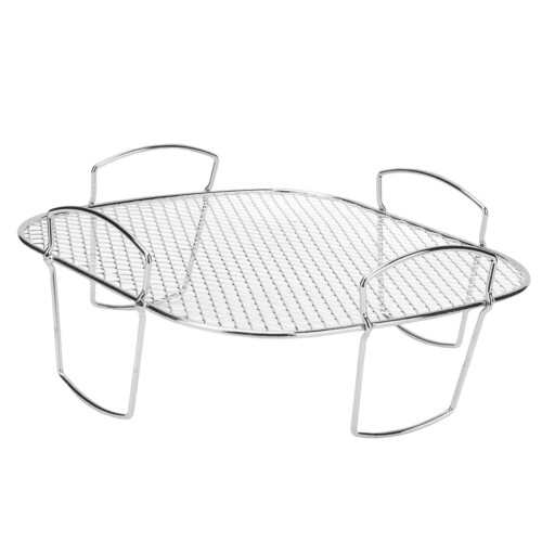 Τετράγωνη σχάρα φριτέζας αέρα 8 ιντσών από ανοξείδωτο ατσάλι 1