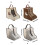 Sacs de protection de chaussures transparents, 4 pièces,-Beige1 4