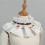 Faux col brodé, style bohème, collier détachable pour Costume 5