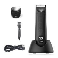 Trimmer für Männer, Keramikklingenköpfe, Intim- und Körperrasierer, Groomer, B