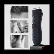 Elektrischer Herren-Haartrimmer für Intimbereich, Intimhaartrimmer, Körperhaarentferner, wiederaufla