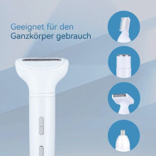 Elektrischer 5-in-1-Trimmer mit präziser Doppelklingentechnologie, vielseitig einsetzbar für kurzes