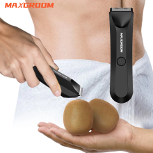 MAXGROOM Körperhaartrimmer und Rasierer für Männer, Hodenhaartrimmer für den Intimbereich