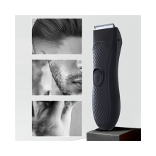 Elektrischer Herren-Haartrimmer für Intimbereich, Intimhaartrimmer, Körperhaarentferner, wiederaufla