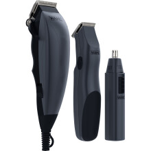 3-in-1 Haarschneider, Nasen-, Ohren- und Barttrimmer, Rasierer – Komplettes Pflegeset