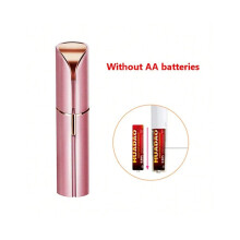 (Roségold-Batterie) Neuer elektrischer Epilierer zur Gesichtshaarentfernung, Augenbrauen- und Lippen