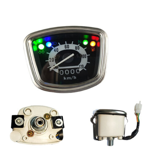 Compact LED Speedometer Odometer For Monkey Bike C100 C102 C105 2